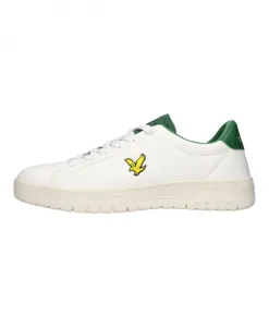 Белые кроссовки Lyle & Scott, белый