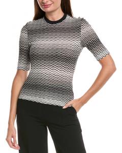 Миссони шерстяной топ M Missoni, черный