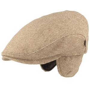 Бейсболка BREITER Mütze mit Ohrenschutz, коричневый