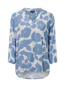 Блузка Franco Callegari, цвет hellblau weiß