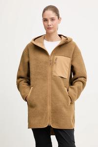 Толстовка vardag pile Fjallraven, коричневый