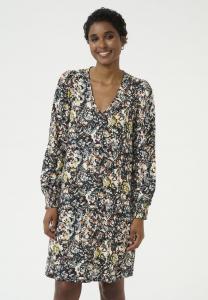 Платье Culture Day dress, Black Orange Flower/Black