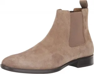 Мужские ботинки BOSS Colby из замши Chelsea, коричневый