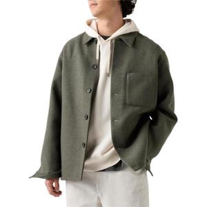 Куртки Пальто Унисекс Темно-оливковый UNIQLO