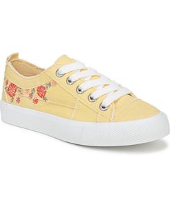 Женские кроссовки Very Sadie на шнуровке Blowfish Malibu, Butter Yellow Floral Canvas