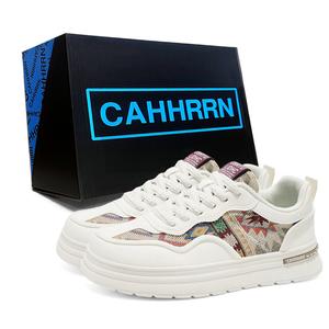 CAHHRRN Дышащие и износостойкие мужские повседневные туфли бежевые, цвет Beige