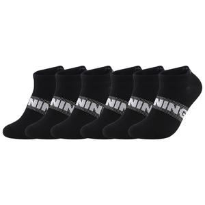 Низкие носки Unisex 3/6 Double LINING, черный