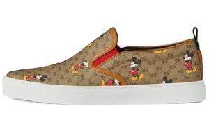 Кроссовки Gucci Skateboarding Men, коричневый/белый