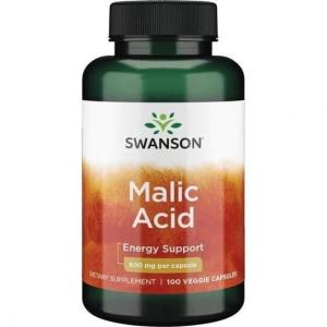 Swanson, Malic Acid - Яблочная кислота, 100 капс. Inna marka