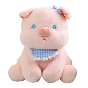 Милый и мягкий плюшевый кролик 25см/30см/40см высота MLING, розовый