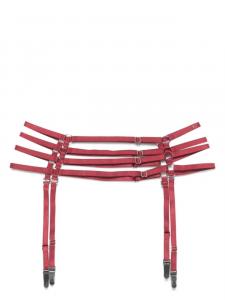 Ремень Les Fétiches Garters Maison Close, красный
