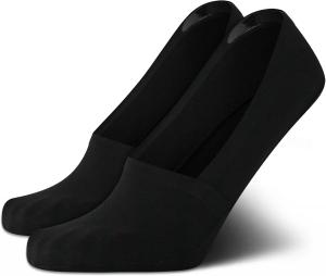 Мужские носки Calvin Klein - 2 пары дышащих невидимых носков из хлопковой смеси для кроссовок и лоферов для мужчин, Pure Black