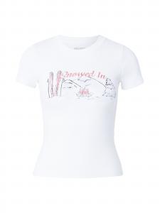 HOLLISTER Футболка в белом цвете