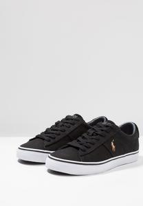 Кроссовки на шнуровке SAYER CANVAS TRAINER Ralph Lauren, черный