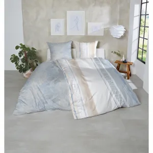 Постельное белье Primera «тонкое фланелевое постельное белье», бархатисто-мягкое и, конечно же, изготовленное из чистого хлопка, цвет Blau-Grau