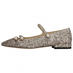 Jimmy Choo Плоские туфли Mary Jane для женщин в розовом цвете