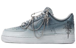 Мужские кроссовки для скейтбординга Nike Air Force 1, Gray/White
