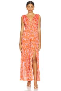 Платье пескадеро Astr The Label, оранжевый