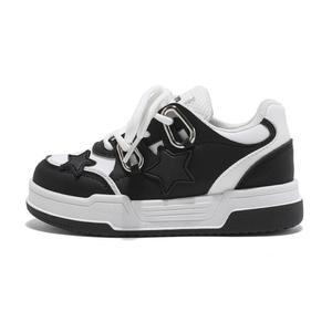 Детские кроссовки для скейтбординга с амортизацией Anti Kick унисекс Babaya, черный