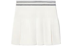 SS23 Короткая юбка женская белая TORY BURCH