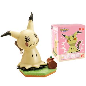 Коллекция заводных фигурок Pokémon в стиле чиби: Pikachu, Piplup, Scorbunny, Gengar и Mystery Q Snorlax Johnson