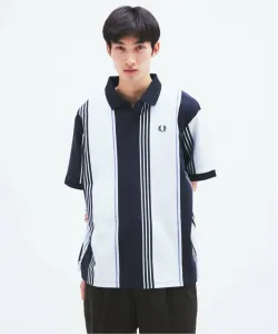 Поло Fred Perry в полоску, специальная серия Journal Standard, цвет Blue