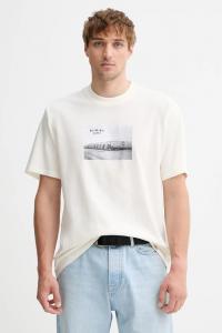 Хлопковая футболка Dickies, бежевый