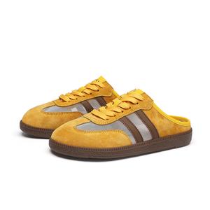 Тихие, износостойкие сандалии с закрытым носком для женщин ZHR, Yellow [Lemon Yellow]