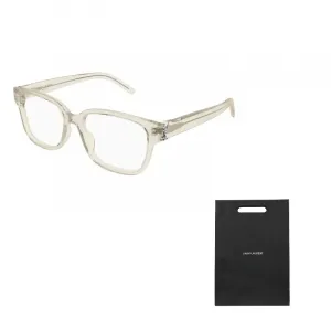 SAINT LAURENT Очки квадратной формы, Beige
