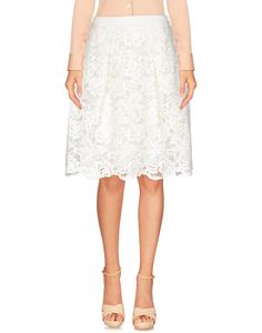 Юбка миди Ermanno Scervino, белый