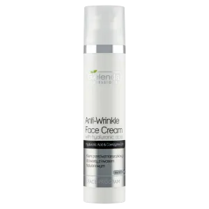 Крем для лица против морщин с гиалуроновой кислотой и spf15 Bielenda Professional, 100 мл