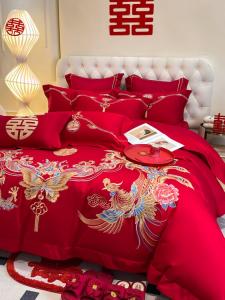 FUANNA Комплект постельного белья 6 предметов, простыня на резинке 150х200 см