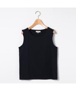 Прозрачный гладкий топ без рукавов