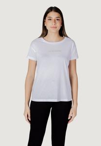 Футболка с принтом Armani Exchange, белый