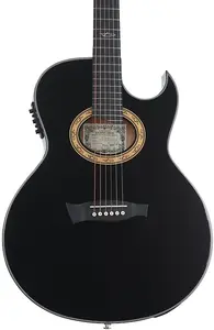 Акустико-электрогитара Ibanez Euphoria EP5 Steve Vai Signature - Перламутрово-черная