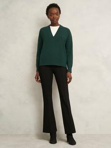 Свитер Lettie из шерстяной смеси Hobbs, Ponderosa Green