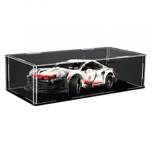 Совместимый с LEGO, Porsche 911 DIY гоночный конструктор радиоуправляемая модель гоночного автомобиля OLOEY