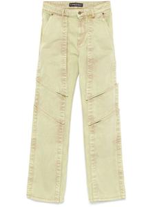 Прямые брюки со вставками Y/Project, зеленый