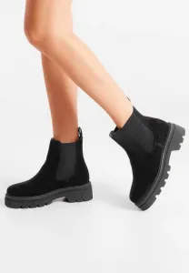 Ботильоны на платформе «челси» Woden, Black