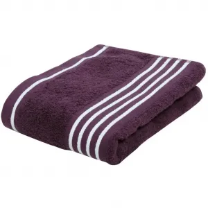 Набор полотенец Рио с яркой полосатой отделкой Gözze, Beere-weiß