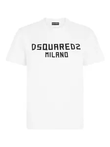 Футболка Milano Just Right с логотипом Dsquared2, белый