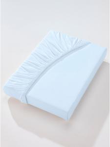 Witt Weiden Простыня на резинке светло-голубого цвета