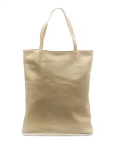 Кожаная сумка-тоут La Rose, слоновая кость