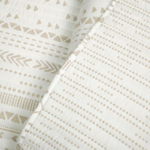 Одеяло Hygge Stripe Oversized Rev. Neutral, набор из 3 предметов King Lush Decor, цвет Neutral