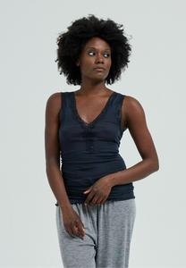 Топ Seamless Basic Top, Midnight/Dark Blue