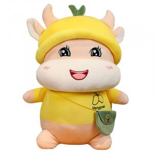 Плюшевая кукла коровка высота 25см/40см/60см/80см JINXIANGHE