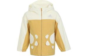 Детская ветровка Adidas, желтый/бежевый