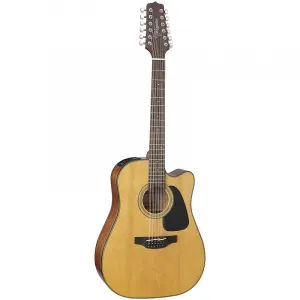 Акустическая электро-гитара Takamine GD30CE12-NAT с 12 струнами, натуральный цвет
