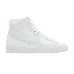 Кроссовки Nike Wmns Blazer Mid '77 Next Nature 'White Barely Green', белый