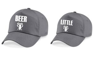 Бейсбольная кепка Beer Monster/Little Monster 60 SECOND MAKEOVER, серый